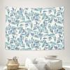 Ocean Wave Tapestry Blue Geometric Pattern Wall Hanging Coastal Home Decor Beach Theme Room Decor Aesthetic Room Tapestry Dorm R