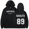 Německá Rocková Kapela Tokio Hotel The Tour 2025 Mikiny Pánské Dámské Módní Hip Hop Mikiny Ležérní Oversized Dlouhý Rukáv Pulovry