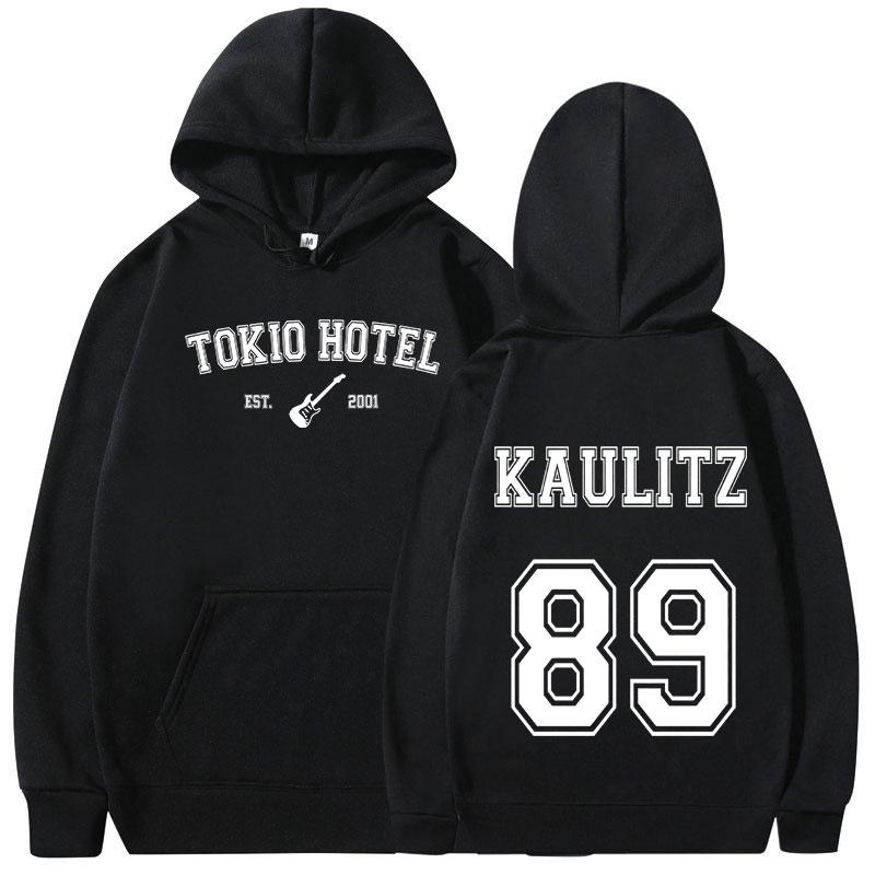 Německá Rocková Kapela Tokio Hotel The Tour 2025 Mikiny Pánské Dámské Módní Hip Hop Mikiny Ležérní Oversized Dlouhý Rukáv Pulovry