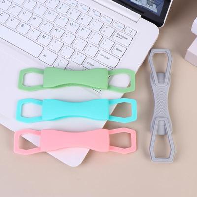 Weiche Silikon-Tablett-Sicherheits-Handgelenkschlaufe 6/7/8/10 Zoll Rutschfester Fingergriffhalter Ergonomisch Hoch Elastisch Für Tablet PC E-Book