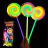 Blinkende Lollipop Stick Led Fee Zauberstab Glow Party Liefert Glowing Spielzeug Pädagogisches Spielzeug Weihnachten