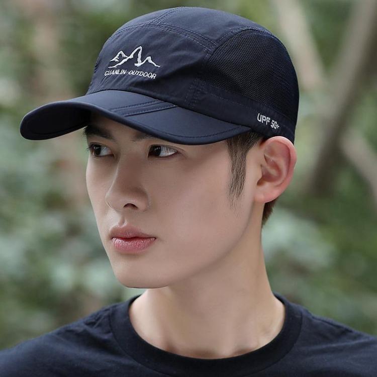 Hat Men's Summer Long Brimmed Duck Tongue Hat Outdoor Sunscreen Hat Sunscreen Baseball Hat Women's Hat