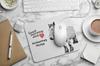 Cavallo delle Ardenne - tappetino per mouse con stampa, tappetino personalizzato con un cavallo, gadget unico per un impiegato dall'azienda Art-Dog
