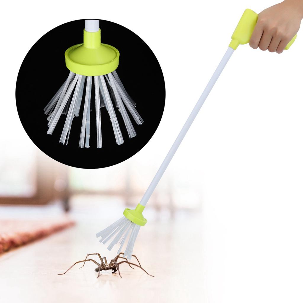 Portable Spider Catcher Practical Garden Handheld Insect Catcher Catching Tool (Yellow)