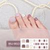 Gel Toenail Stickers Gel Manicure Stickers 3D Phototherapy Nails Semi-cured Toenail Stickers