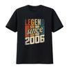 18th Birthday Boy Girl 18 Years 2006 Funny T Shirt Vintage Washed Stretched For Everyday Wear V