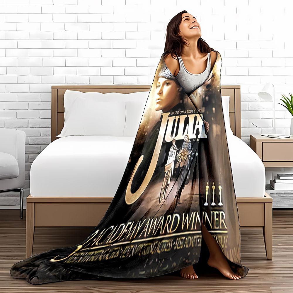 Classic Movie Art Blanket for all seasons blanket lunch break throw gift