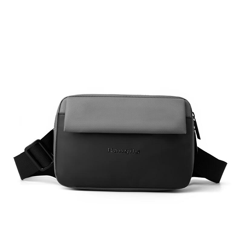 Мужская простая повседневная сумка через плечо Lishen