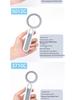 Sank Adjustable Lighted Magnifying Glass - High Magnification, Hardened Lens, Touch Switch, 5 Sizes