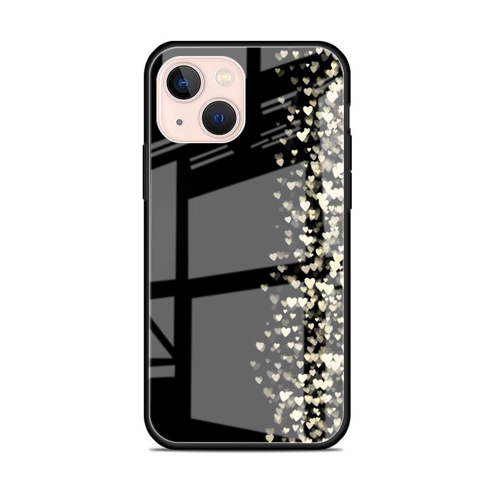 Glass Case For Apple iPhone 14 13 Pro 11 12 7 8 Plus SE 2022 XR X XS Max 6 6S Tempered Phone Cover LOVE Heart