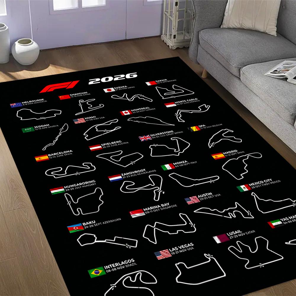 Formelkalender Fußmatte Design für Spielzimmer Dekorieren Sie Zimmer Eingangsbereich Esszimmer Anti-Rutsch-Teppich Dekorieren Sie Büros Spirituelles Geschenk