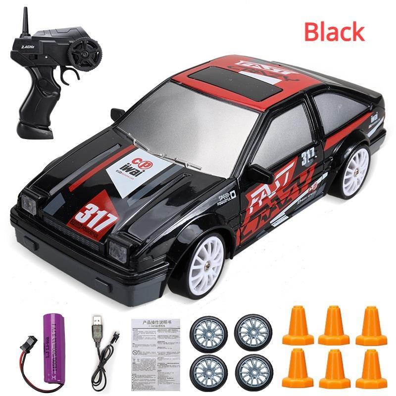 2,4G High Speed ​​Drift Rc Auto 4WD Spielzeug Fernbedienung AE86 Modell GTR Fahrzeug Auto RC Rennwagen Spielzeug für Kinder Weihnachtsgeschenke