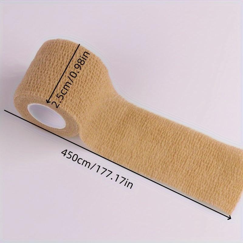 Nastro Bendaggio Autoadesivo Flessibile Traspirante Protezione per Dita e Talloni Strisce Cuscinetto Bendaggio Elastico per Dita e Piedi