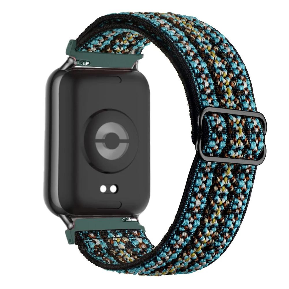 Nylon Strap for Xiaomi Mi Band 8 Pro/9 Pro Sports Elastic Replacement Bracelet WristBand Correa for Redmi Watch 4 Accessories