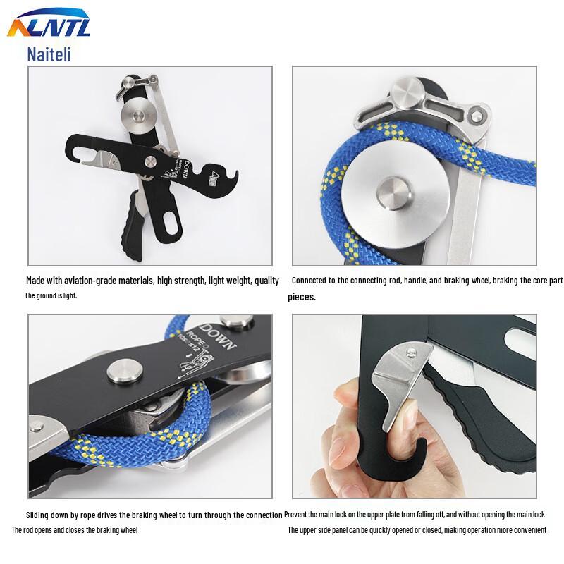 NLNTL Hand-Controlled Anti-Panic Descender