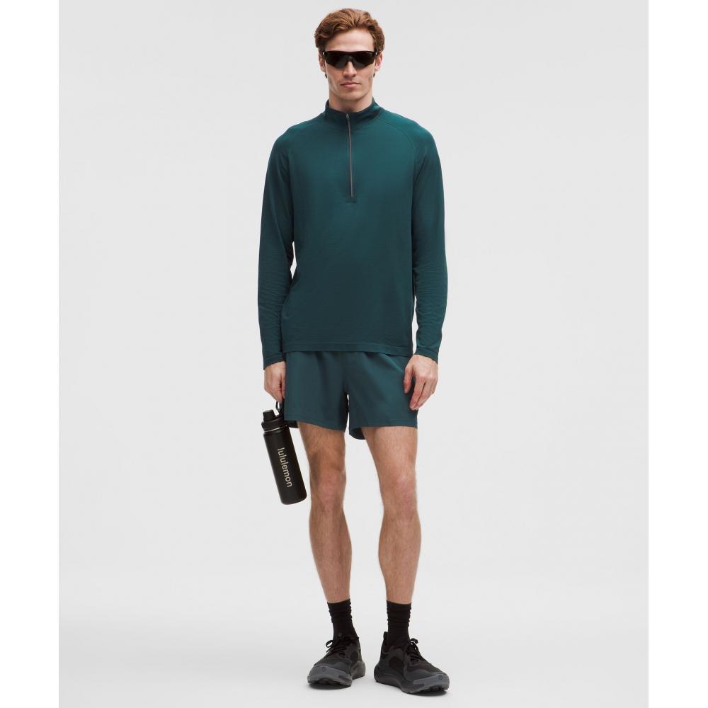 Lululemon Metal Vent Tech Half Zip Indochine Blue Indochine Blue