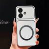 Upgraded Big Lens Protection Case for OPPO A5 Pro 4G/5G,A3 Pro 5G Luxury Leather Casing with Magnetic Ring