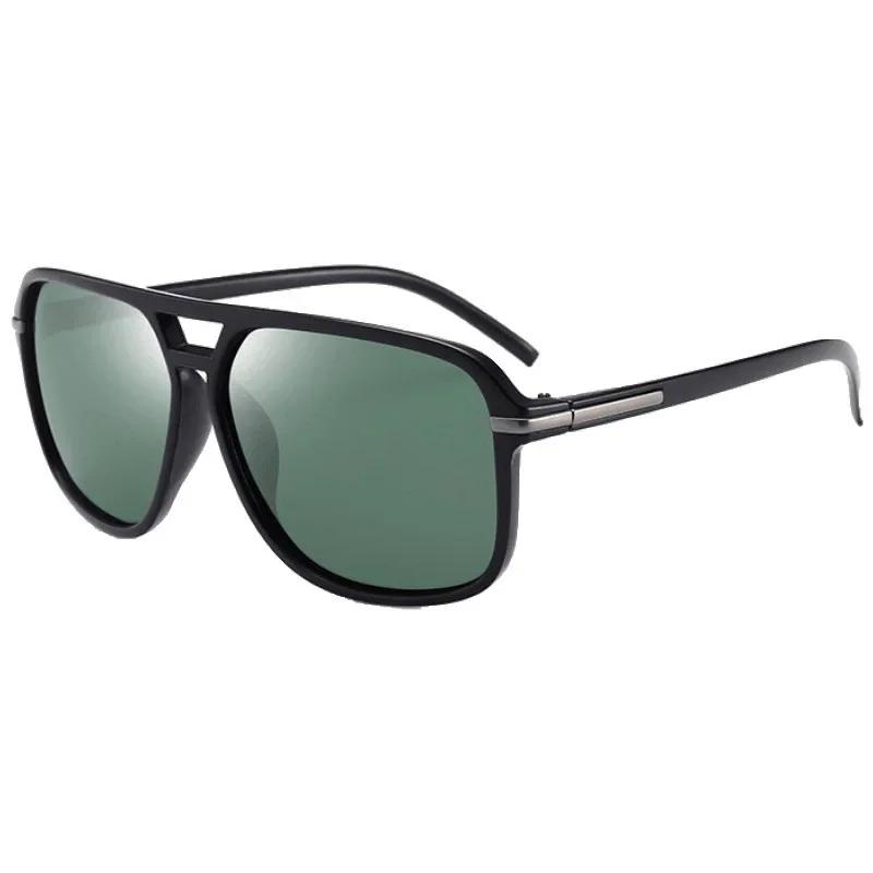 Latest Oversized Frame Square Sunglasses for Men Outdoor Use Driving Sun Eyeglasses Men Fishing Protection Glasses UV400 Oculos De Sol