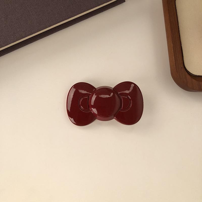 

Розовая мультяшная заколка для волос в виде кошки для девочек - Милая плюшевая заколка для боковых прядей BB Clip