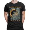 Camiseta Única Lamb Of God para Homens Gola Redonda Camisetas de Algodão Puro Manga Curta Camiseta Roupas Estampadas Gráficas