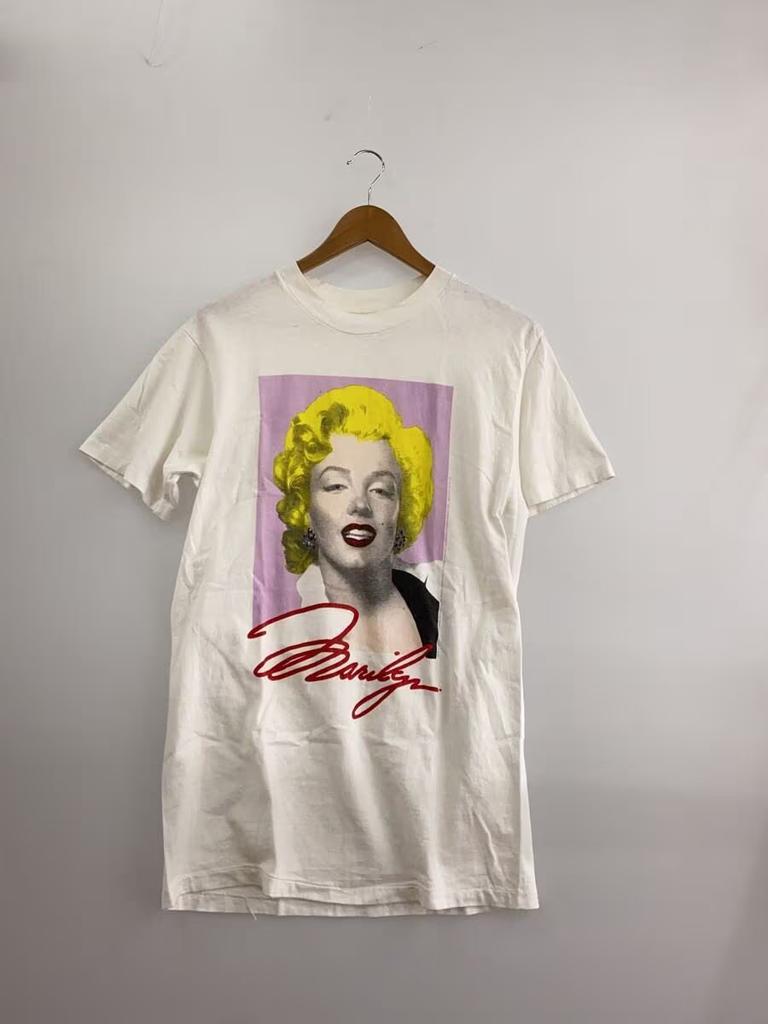 Hanes Vintage 90s Marilyn Monroe T shirt SIZE M Cotton White White