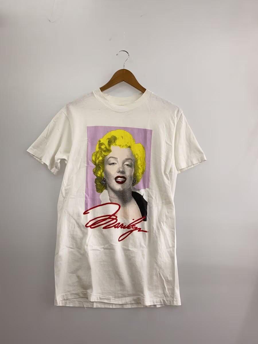 Hanes Vintage 90s Marilyn Monroe T shirt SIZE M Cotton White White S