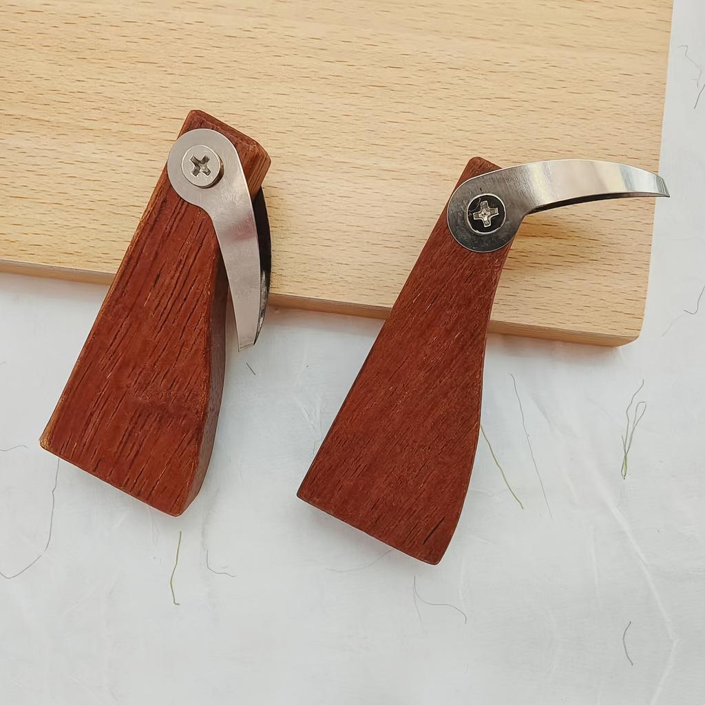 1 Pc Premium Wooden Handle Pottery & Sculpting Tool- Large Head Carving Knife for Clay and Billet Shaping