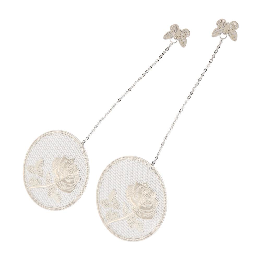 2Pcs Hollow Design Metal Bookmark Leaf Vein Design Hollow Bookmark Leaf Vein Bookmark  For Readers
