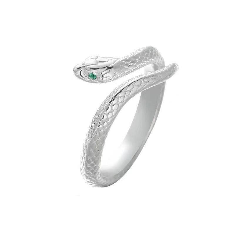 Adjustable Snake Ring for Men and Women: Niche Design, Simple Style, Index Finger Fit