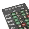 Feeding Reminder Sign Adorable Hangable Board Decoration Pet Feeding Recorder Board For Living Room Kitchen Dining Room Bedroom