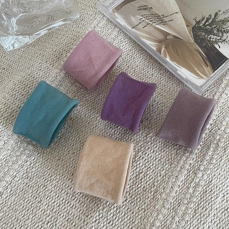 High Elastic Super Wide Seamless Headline High-grade Hair Accessories No Hair Injury Rubber Tendon Girl's High Paytail Mask Muscle Hair Ring