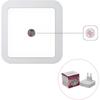 Plug-in Night Light, Bathroom Shaver Light, LED Bed Lights with Auto Dusk-to-Dawn Sensor for Bedroom Kitchen Hallway White 4Pcs