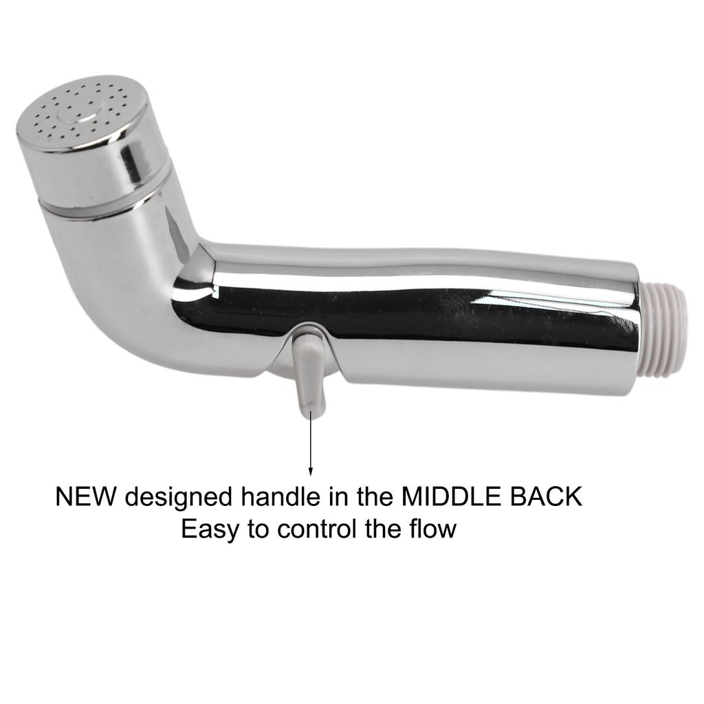 Flow Adjustable Bidet Sprayer Health Faucet Hand Shower Easy Control Toilet Bidet Sprayer For Elders Kids Water Saving No Splash