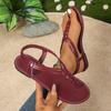 Anti-slip Slippers - Women's Flat Sandals - New Style - Large Size Shoes