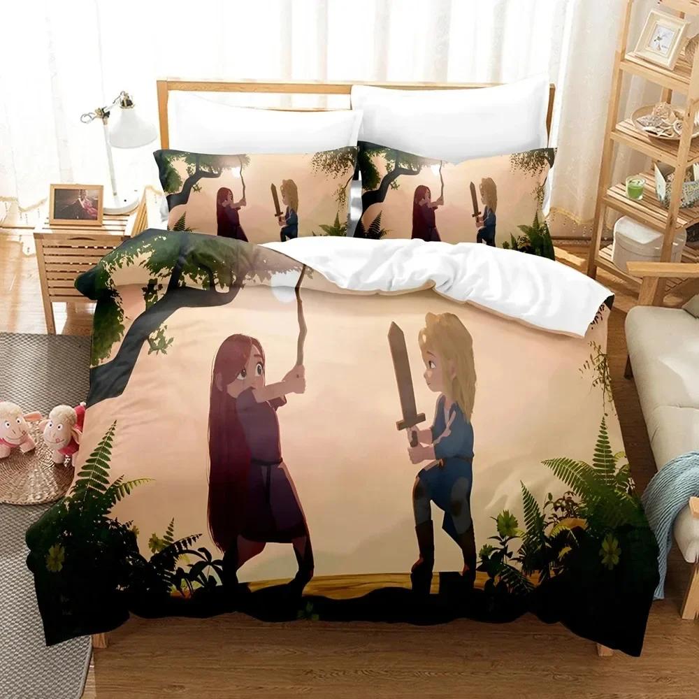 3D Print The Nimona Kids Adult Printed Bed Set Duvet Cover Pillowcase Bedding Set Linen Sheet Quilt Cover Full Queen King Size