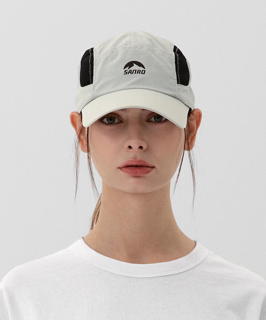 Sanlo [Unisex] Sunshade Nylon Ball Cap - Light Grey