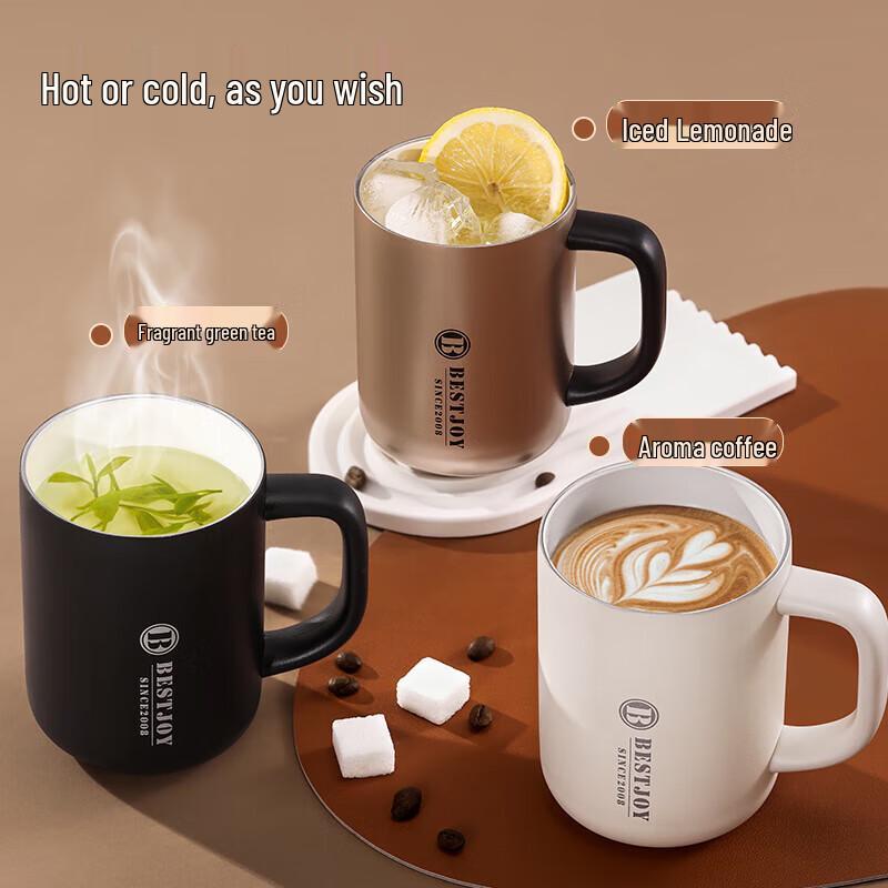 Fuguang 450ml Insulated Mug with Handle