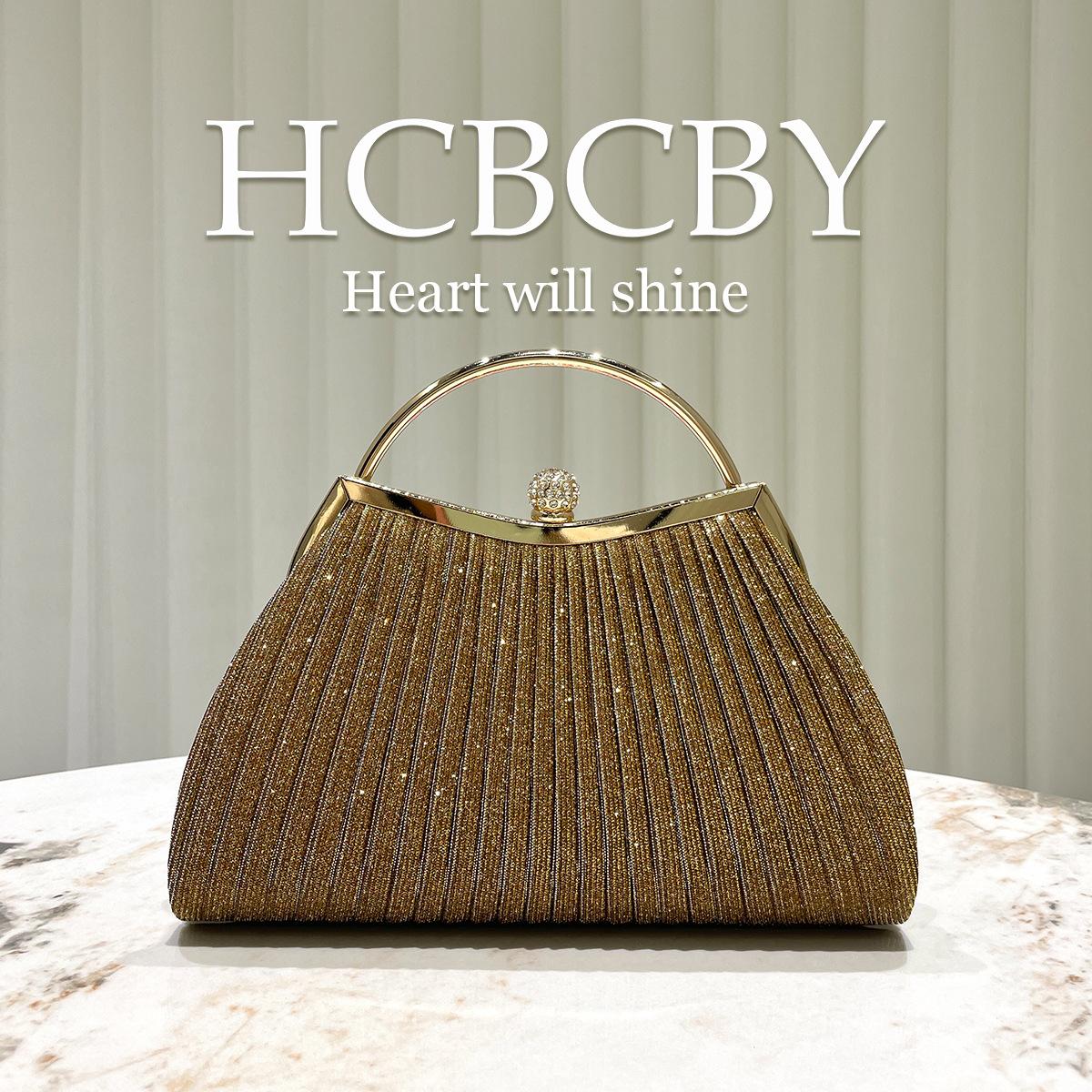 

Women s Pleated Evening Bag Handbag with Chain Elegant Glitter Shoulder Bag Clutch Purse for Wedding Party Prom Crossbody Bag for Women Handle Satchel one size золотой