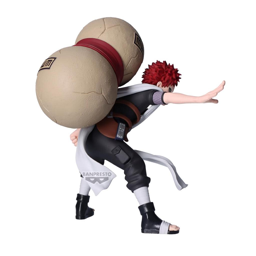 Banpresto Gaara Naruto Collector Action Figure Vibration Stars Uchiha 12cm BP28550P Multicolor Perfect for Anime Fans - (Gaara & Sasuke) -