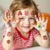 63pcs Temporary Tattoo Dessert Illustrations Cartoon Nature Decals Strawberry Stickers Waterproof Long-lasting Body Stickers For
