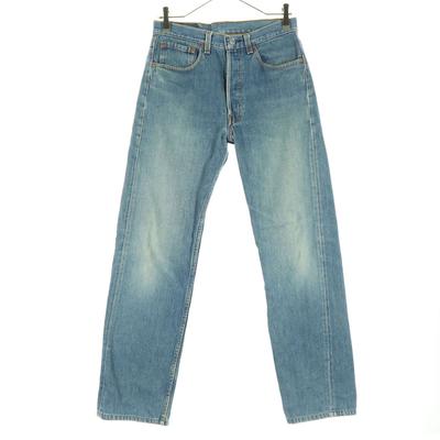 Jean droit vintage années 90 Fabriqué en Amérique w32 bleu Homme d'occasion