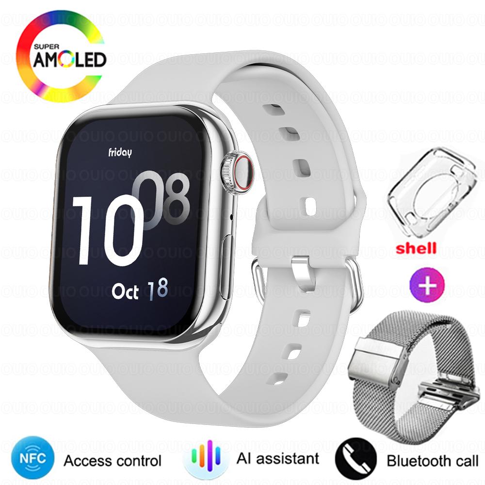 2026 New Watch 10 Smart Watch GPS More Personality Dial Women Body Temperature Health Monitoring Sports Mode Music Bluetooth Call Smartwatch