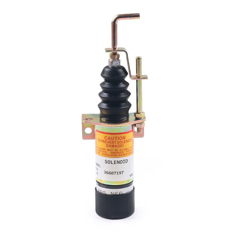 36607197 12V Fuel Shut Off Solenoid Replace For Lister Petter Fuel Shut Off Solenoid Valve Shutdown TT100492