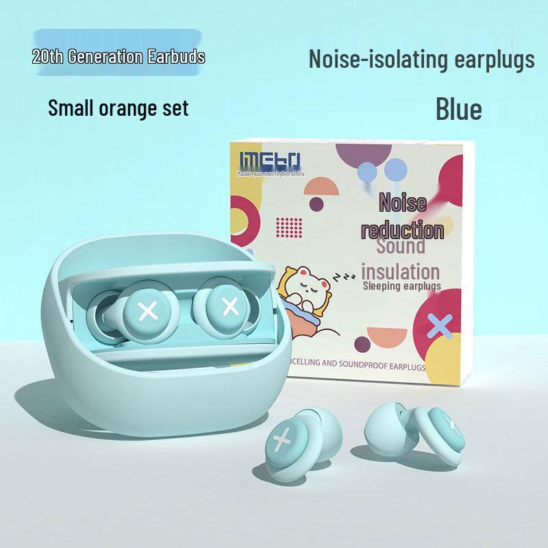 Soundproof Sleeping Earplugs - Noise Cancelling, Mute, Sponge for Dormitory & Study