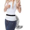 Halloween party plush animal tail cosplay costume with concave shape fox tail decoration