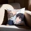 Manga LLost In The CCloud Pillow Case Square DoubleSided Printing Short Plush Sofa Cushion Cover Bedroom Bedside Pillow