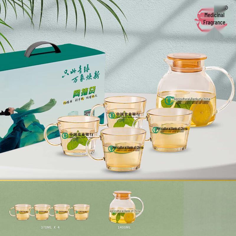 

Стеклянный кувшин для воды и набор стаканов (5 шт)