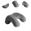 Reisekissen, Nickerchenkissen, Ultraleichtes Weiches Ergonomisches Tragbares Nickerchen-Gesichtskissen, Schlafkissen