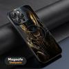 Film Alien M-Mons-TER Cool Phone Case For iPhone 17 16 15 14 13 12 11 Plus Pro Max  High-end Luxury Magsafe Sheepskin