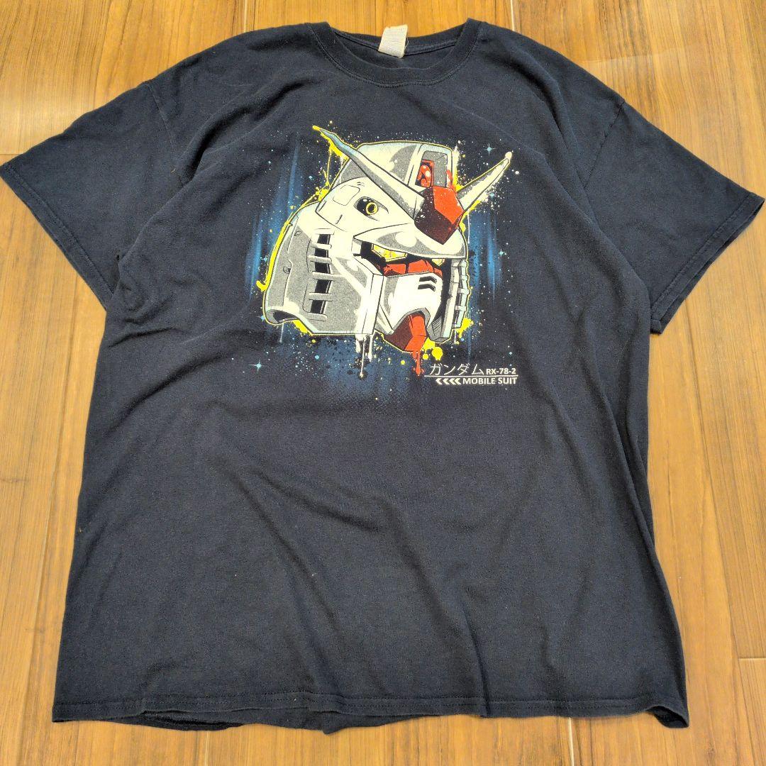 

[USED] 2000s Overseas Print Mobile Suit Gundam Anime T-Shirt